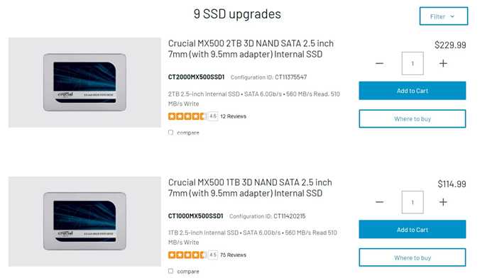 Crucial SSD Memory - smartbuy365.com