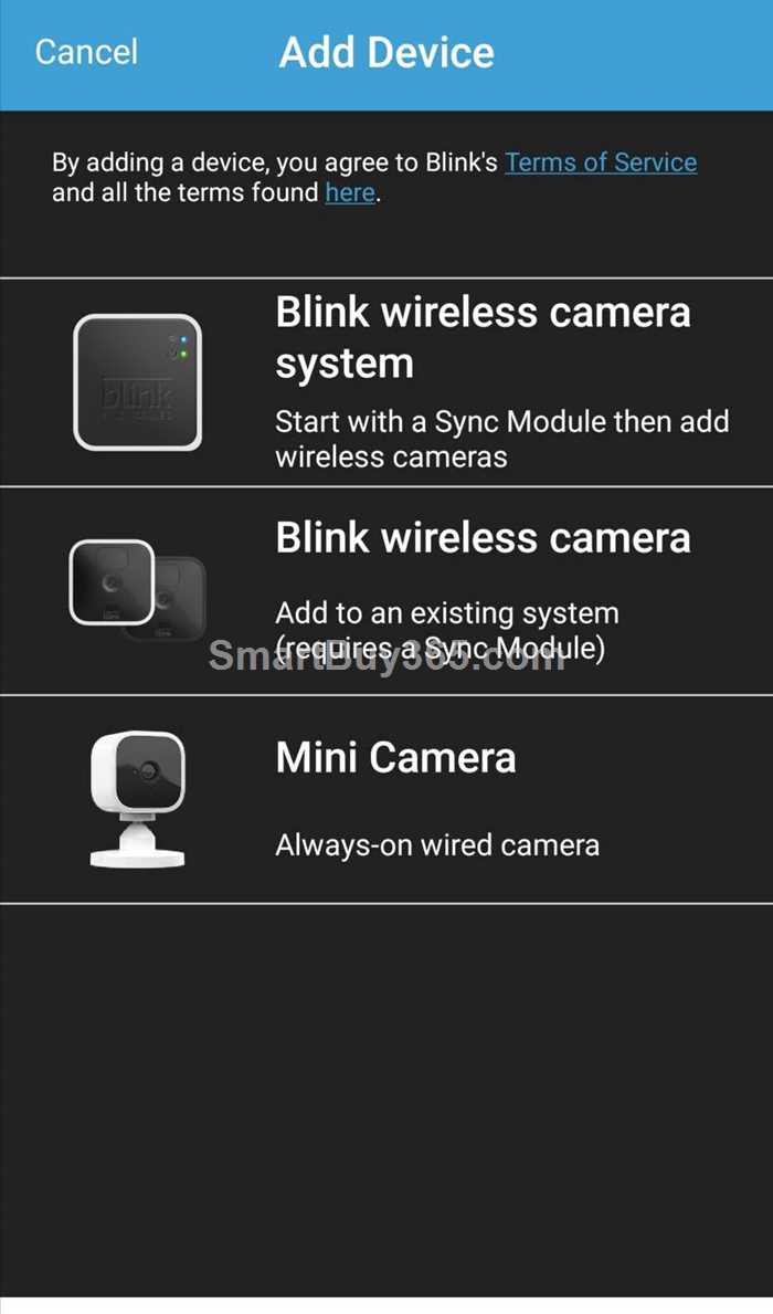 Amazon Blink Mini Camera setup - smartbuy365.com