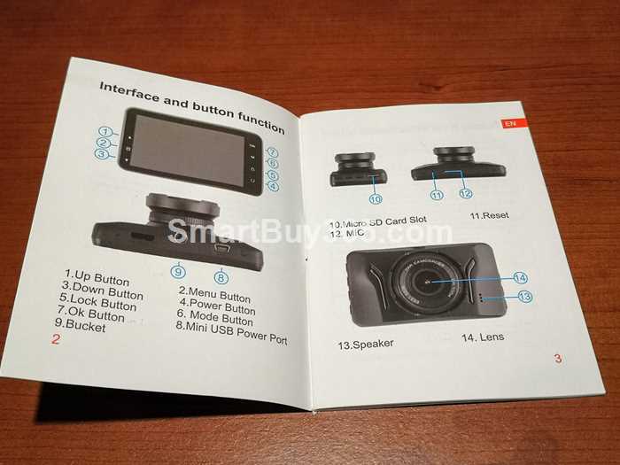 CHORTAU Dash Cam Front and Rear - smartbuy365.com