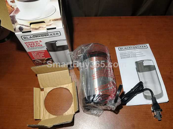 Black & Decker Coffee Spice Grinder - smartbuy365.com