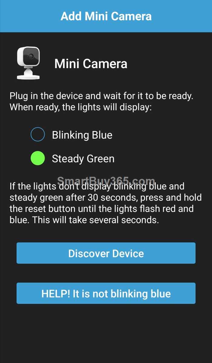 Amazon Blink Mini Camera setup - smartbuy365.com