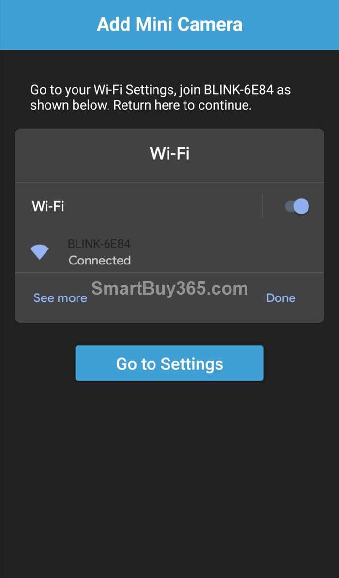 Amazon Blink Mini Camera setup-smartbuy365.com